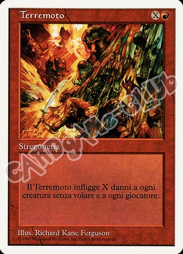 Terremoto rara (IT) -NEAR MINT-