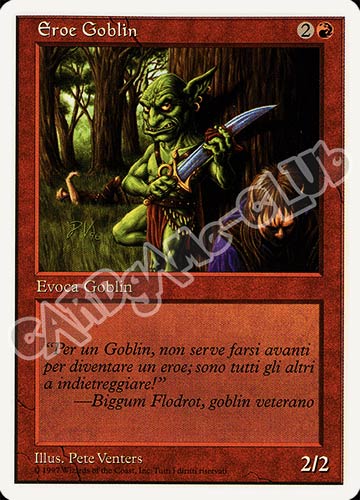 Eroe Goblin comune (IT) -NEAR MINT-