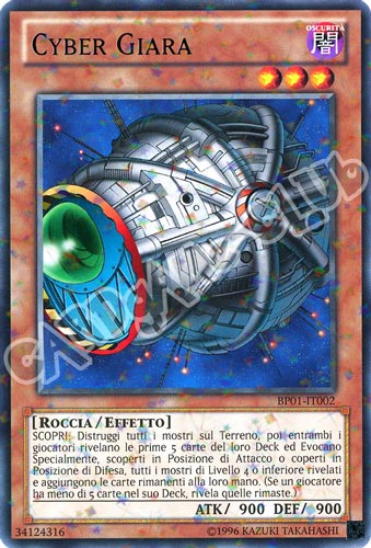 BP01-IT002 Cyber Giara rara starfoil Unlimited (IT) -NEAR MINT-
