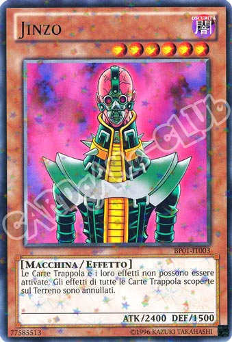 BP01-IT003 Jinzo rara starfoil Unlimited (IT) -NEAR MINT-