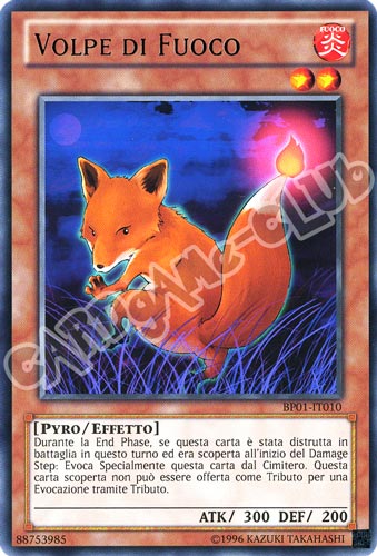 BP01-IT010 Volpe di Fuoco rara Unlimited (IT)  -GOOD-