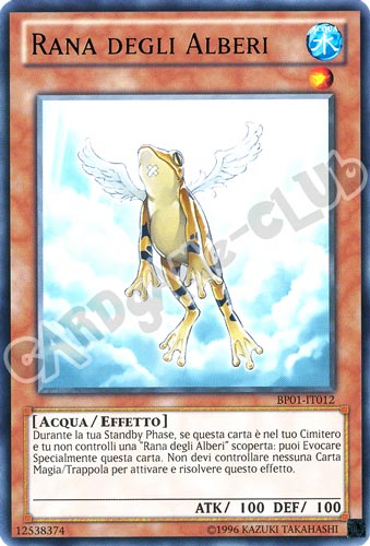 BP01-IT012 Rana degli Alberi rara Unlimited (IT)  -GOOD-