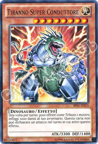 BP01-IT013 Tiranno Super Conduttore rara Unlimited (IT) -NEAR MINT-