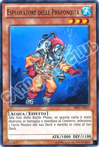BP01-IT017 Esploratore delle Profondita' rara Unlimited (IT)  -GOOD-