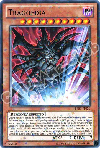 BP01-IT020 Tragoedia rara starfoil Unlimited (IT) -NEAR MINT-