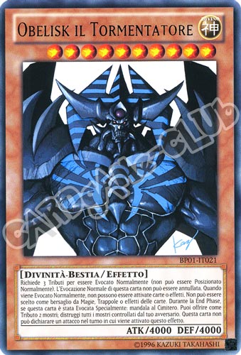 BP01-IT021 Obelisk il Tormentatore rara Unlimited (IT) -NEAR MINT-