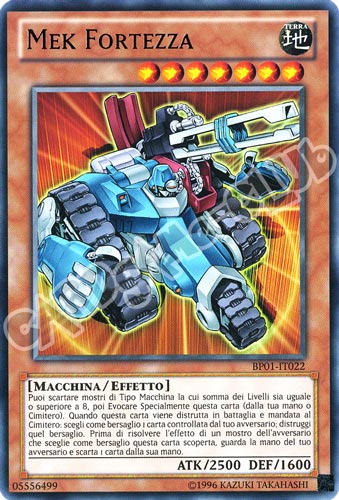 BP01-IT022 Mek Fortezza rara Unlimited (IT)  -GOOD-