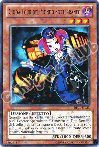 BP01-IT023 Guida Tour del Mondo Sotterraneo rara starfoil Unlimited (IT) -NEAR MINT-