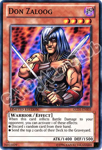 GLD5-EN005 Don Zaloog comune Limited Edition (EN) -NEAR MINT-
