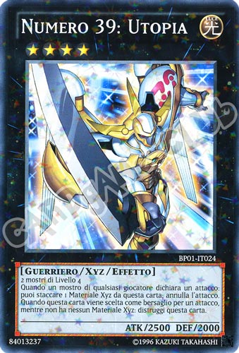 BP01-IT024 Numero 39: Utopia rara starfoil Unlimited (IT) -NEAR MINT-