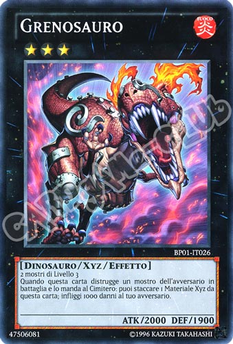 BP01-IT026 Grenosauro rara Unlimited (IT) -NEAR MINT-