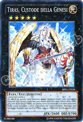 BP01-IT029 Tiras, Custode della Genesi rara starfoil Unlimited (IT) -NEAR MINT-