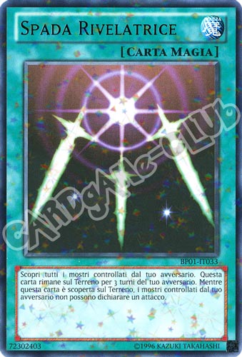 BP01-IT033 Spada Rivelatrice rara starfoil Unlimited (IT)  -GOOD-
