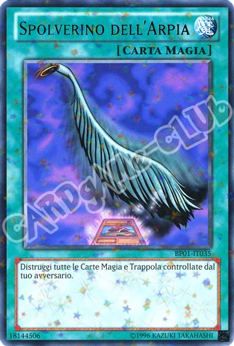 BP01-IT035 Spolverino dell'Arpia rara starfoil Unlimited (IT) -NEAR MINT-