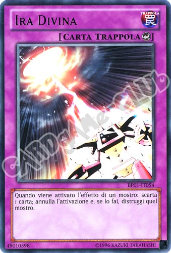 BP01-IT054 Ira Divina rara Unlimited (IT) -NEAR MINT-