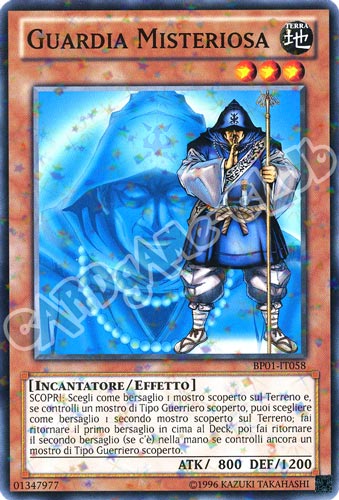 BP01-IT058 Guardia Misteriosa comune starfoil Unlimited (IT)  -GOOD-