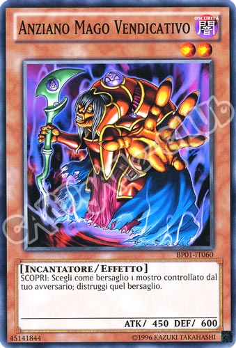 BP01-IT060 Anziano Mago Vendicativo comune Unlimited (IT)  -GOOD-