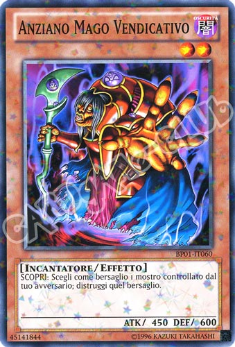 BP01-IT060 Anziano Mago Vendicativo comune starfoil Unlimited (IT) -NEAR MINT-