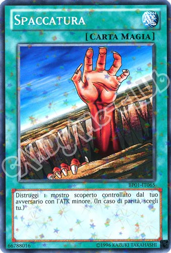 BP01-IT065 Spaccatura comune starfoil Unlimited (IT) -NEAR MINT-