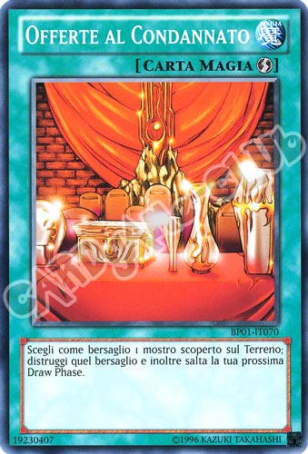 BP01-IT070 Offerte al Condannato comune Unlimited (IT) -NEAR MINT-