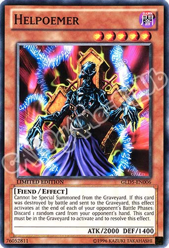GLD5-EN006 Helpoemer comune Limited Edition (EN) -NEAR MINT-