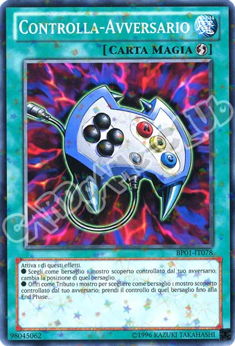 BP01-IT078 Controlla-Avversario comune starfoil Unlimited (IT) -NEAR MINT-