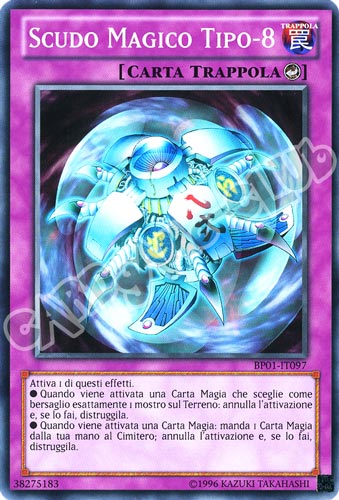 BP01-IT097 Scudo Magico Tipo-8 comune Unlimited (IT) -NEAR MINT-