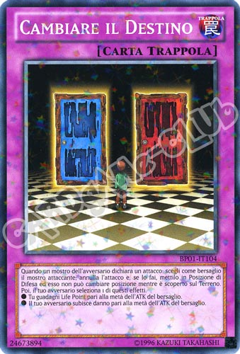 BP01-IT104 Cambiare il Destino comune starfoil Unlimited (IT) -NEAR MINT-