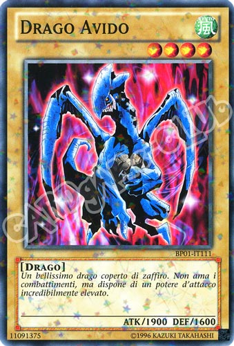 BP01-IT111 Drago Avido comune starfoil Unlimited (IT) -NEAR MINT-