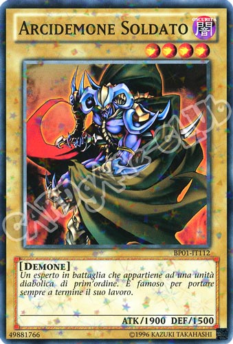 BP01-IT112 Arcidemone Soldato comune starfoil Unlimited (IT) -NEAR MINT-