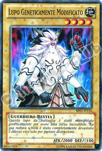 BP01-IT116 Lupo Geneticamente Modificato comune starfoil Unlimited (IT) -NEAR MINT-