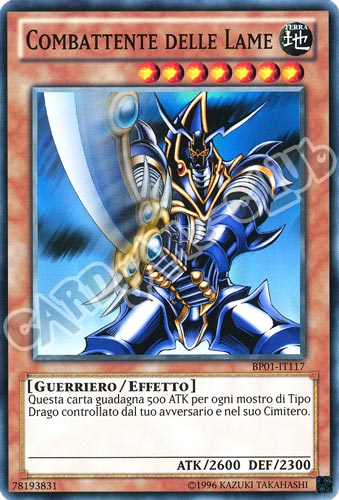 BP01-IT117 Cambattente delle Lame comune Unlimited (IT) -NEAR MINT-