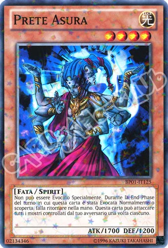 BP01-IT125 Prete Asura comune starfoil Unlimited (IT) -NEAR MINT-