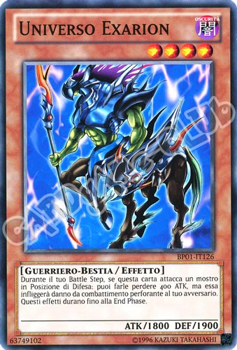 BP01-IT126 Universo Exarion comune Unlimited (IT) -NEAR MINT-