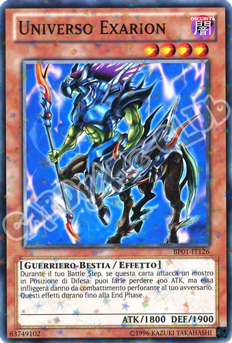 BP01-IT126 Universo Exarion comune starfoil Unlimited (IT) -NEAR MINT-