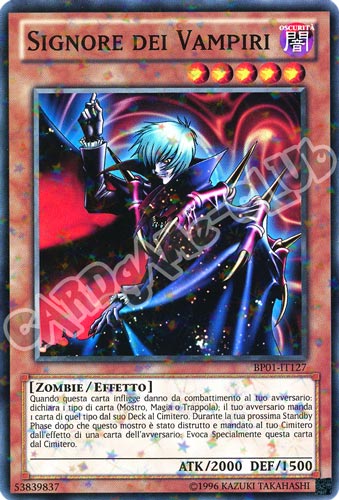 BP01-IT127 Signore dei Vampiri comune starfoil Unlimited (IT) -NEAR MINT-