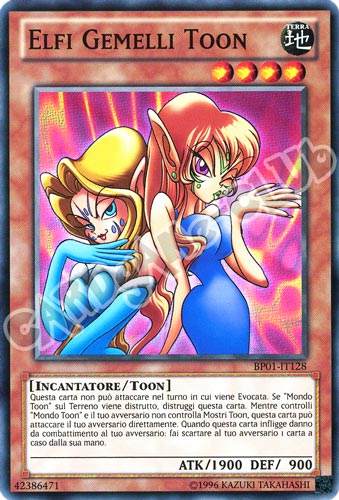 BP01-IT128 Elfi Gemelli Toon comune Unlimited (IT) -NEAR MINT-