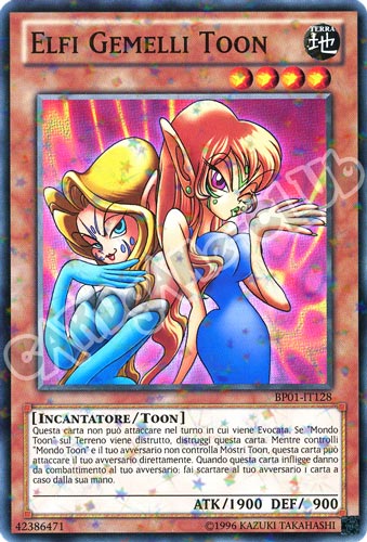 BP01-IT128 Elfi Gemelli Toon comune starfoil Unlimited (IT) -NEAR MINT-