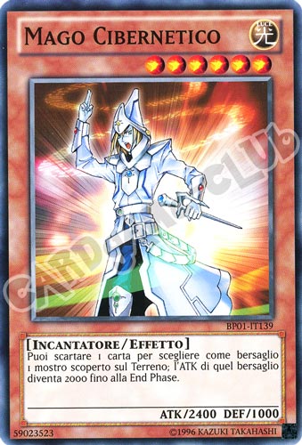 BP01-IT139 Mago Cibernetico comune Unlimited (IT) -NEAR MINT-