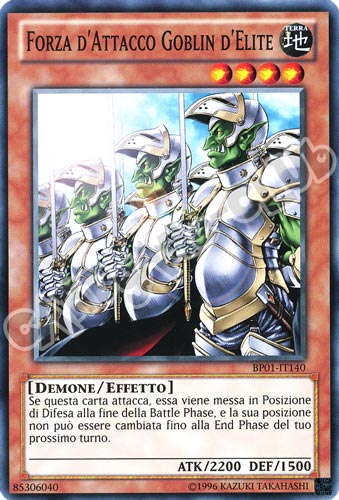 BP01-IT140 Forza d'Attacco Goblin D'Elite comune Unlimited (IT) -NEAR MINT-