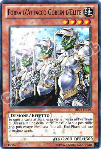 BP01-IT140 Forza d'Attacco Goblin D'Elite comune starfoil Unlimited (IT) -NEAR MINT-
