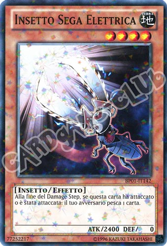 BP01-IT142 Insetto Sega Elettrica comune starfoil Unlimited (IT) -NEAR MINT-