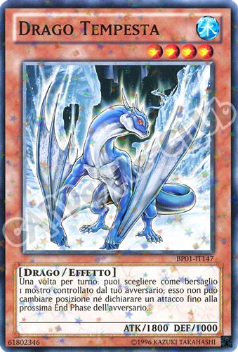 BP01-IT147 Drago tempesta comune starfoil Unlimited (IT) -NEAR MINT-