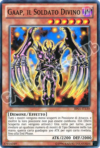 BP01-IT150 Gaap, il Soldato Divino comune Unlimited (IT) -NEAR MINT-