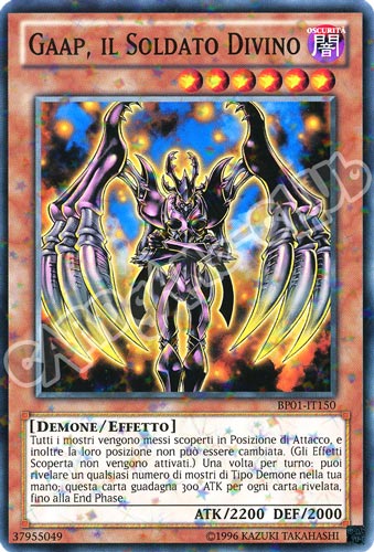 BP01-IT150 Gaap, il Soldato Divino comune starfoil Unlimited (IT) -NEAR MINT-