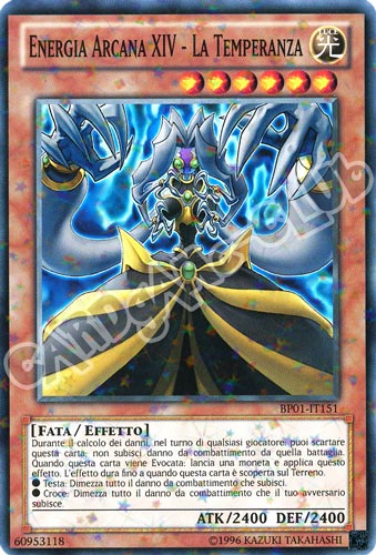 BP01-IT151 Energia Arcana XIV- La Temperanza comune starfoil Unlimited (IT) -NEAR MINT-