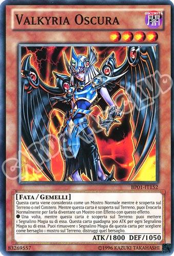 BP01-IT152 Valkyria Oscura comune Unlimited (IT) -NEAR MINT-