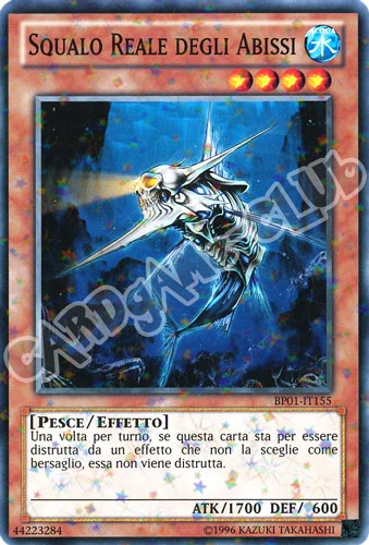 BP01-IT155 squalo Reale degli Abissi comune starfoil Unlimited (IT) -NEAR MINT-