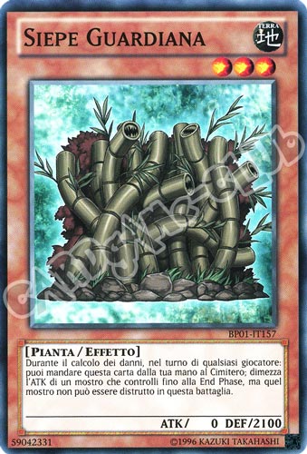 BP01-IT157 Siepe Guardiana comune Unlimited (IT) -PLAYED-