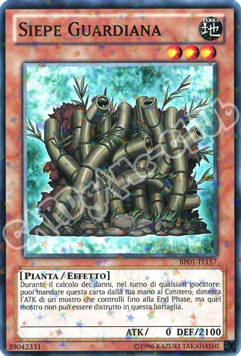 BP01-IT157 Siepe Guardiana comune starfoil Unlimited (IT) -NEAR MINT-